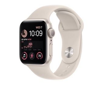 Apple Watch SE (2nd gen) 40mm aluminum case & band NEW- NEVER OPENED